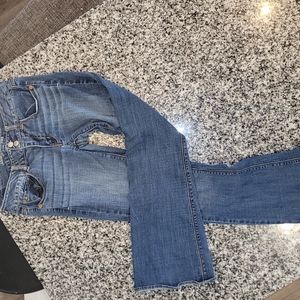 Size 6 low rise boot cut pants